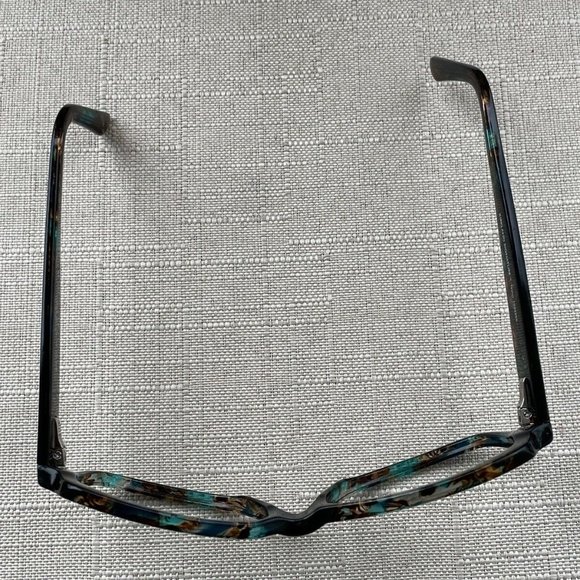 Kirkland Signature Eyeglasses Frame Blue Tortoise Glasses 55[]16 140 Made Italy - Picture 8 of 12